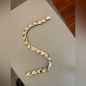 Vintage Serpentine Fish Scale Belt